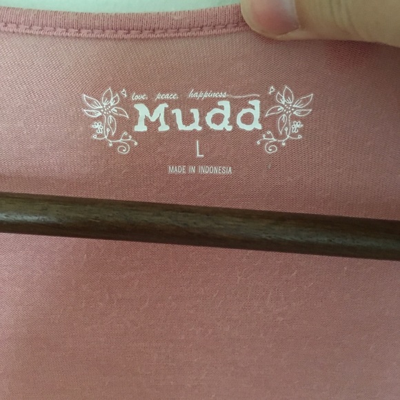 EUC Mudd Flowly Peplum Top - Picture 4 of 6